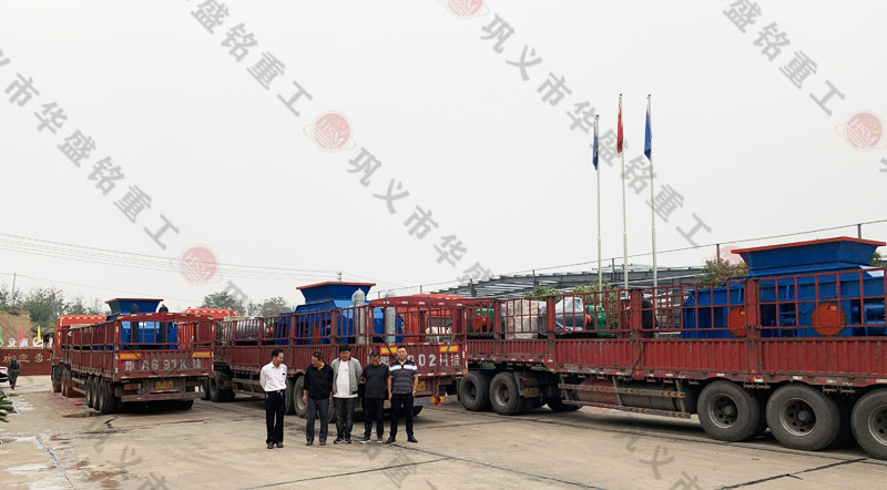 时产100吨对辊破碎机